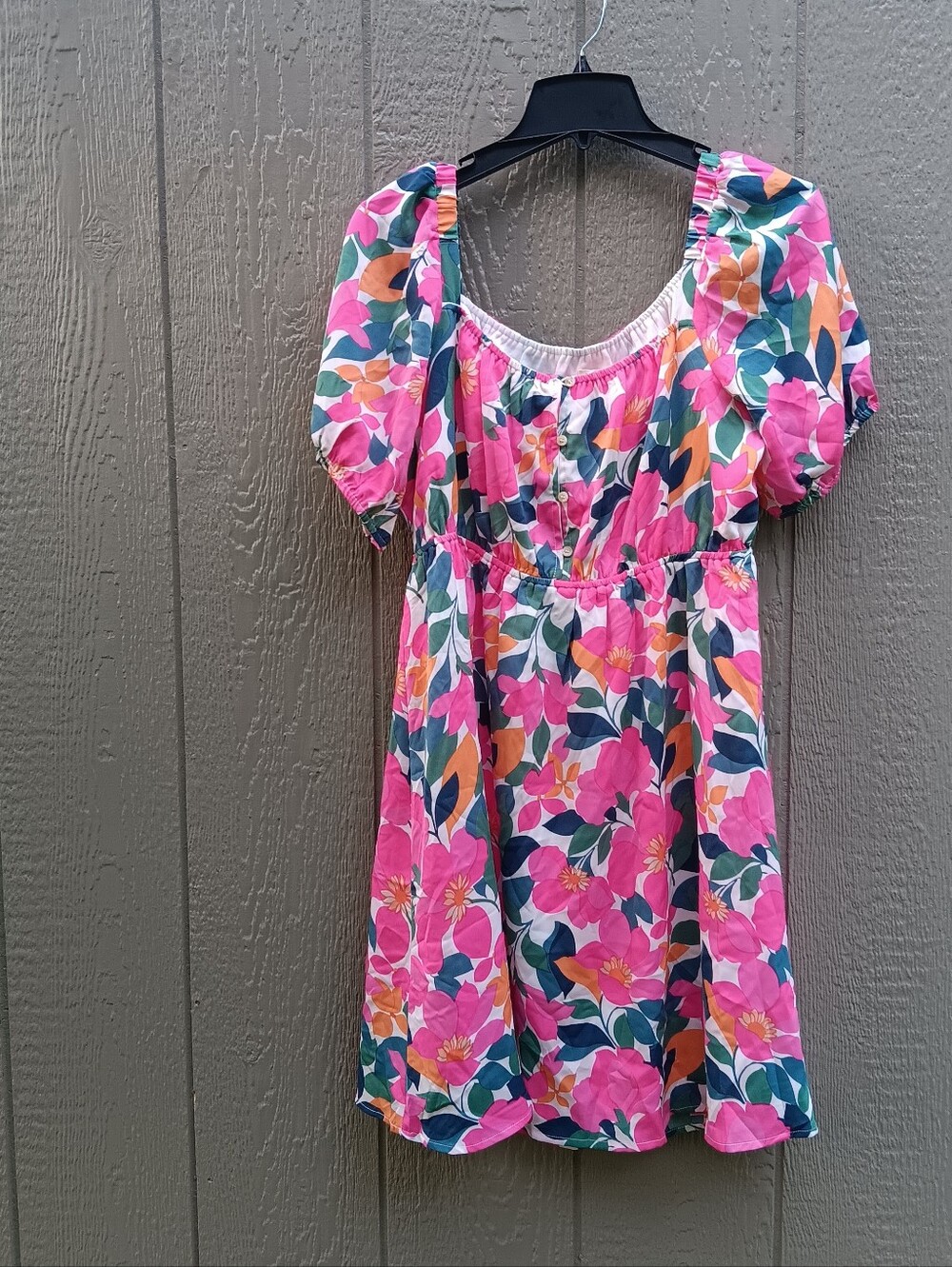 JODIFL Floral Babydoll Dress Size L